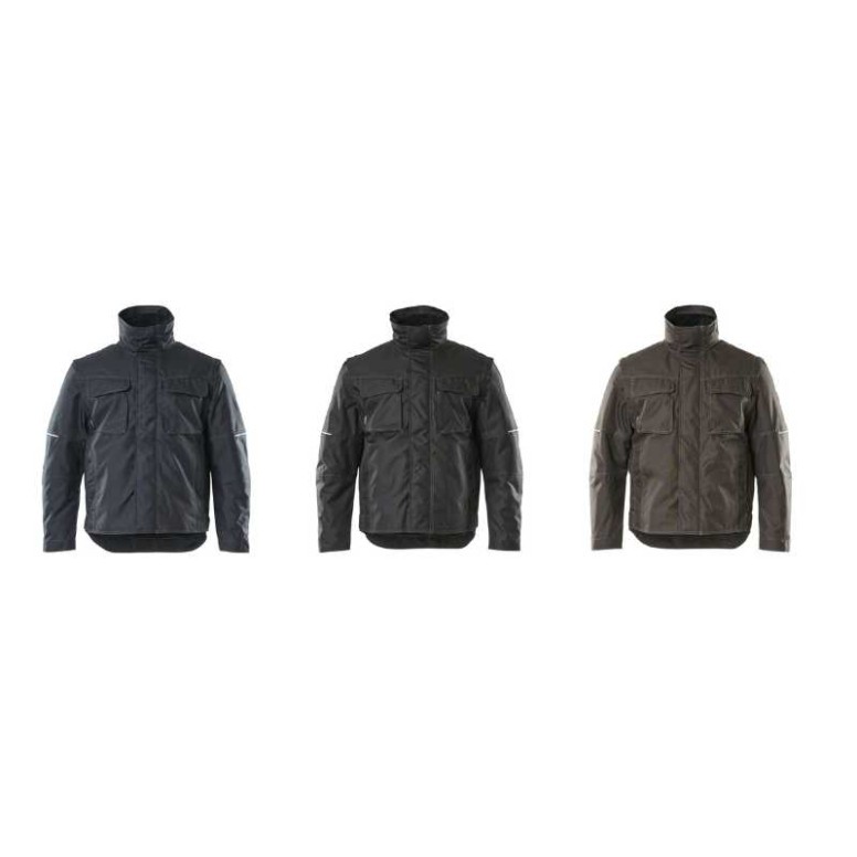 Veste de Travail Multipoches Coupe-Vent...