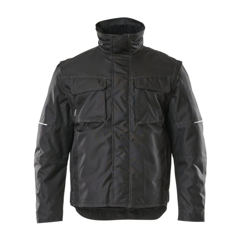 Veste de Travail Multipoches Coupe-Vent...