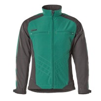 Veste de Travail Softshell Multipoches Coupe-Vent Imperméable Zip Complète Dresden Mascot 12002-149