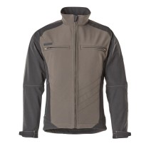 Veste de Travail Softshell Multipoches Coupe-Vent Imperméable Zip Complète Dresden Mascot 12002-149