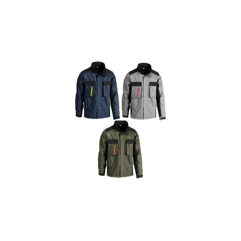 Blouson de Travail Stretch Multipoches...