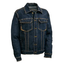 tous dehors - Veste de travail en jean extensible et élastique à poches multiples Cofra Smirne V498-0-00 taille 48