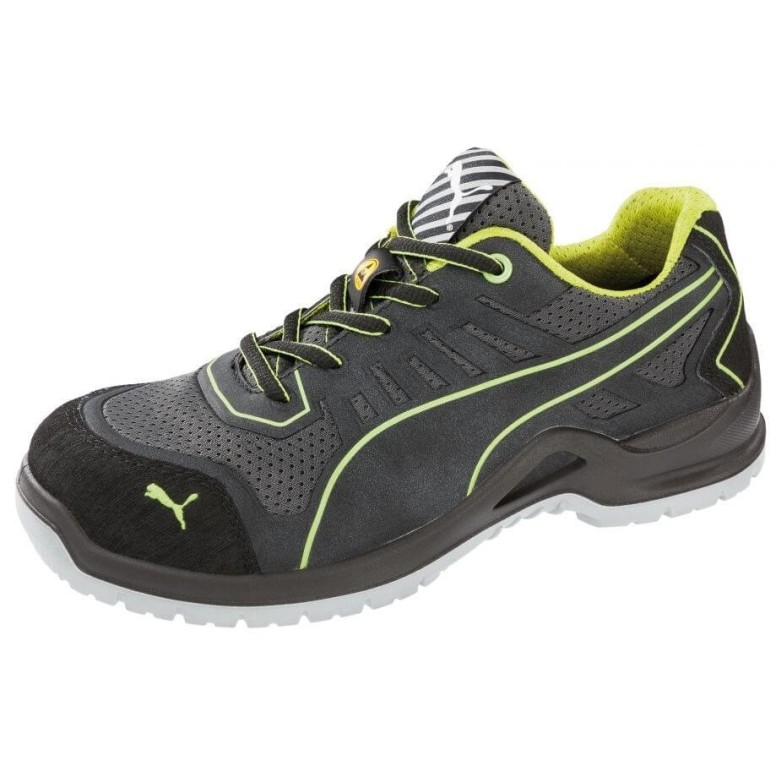 Chaussures de sécurité Puma Fuse TC Green Low...