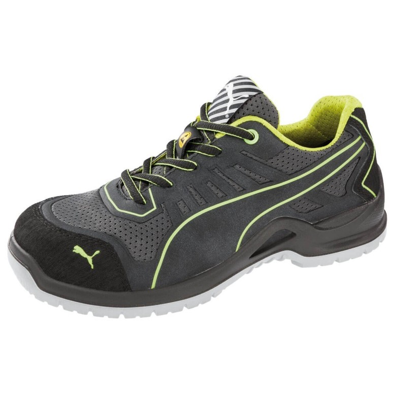 Chaussures de sécurité Puma Fuse TC Green Low...