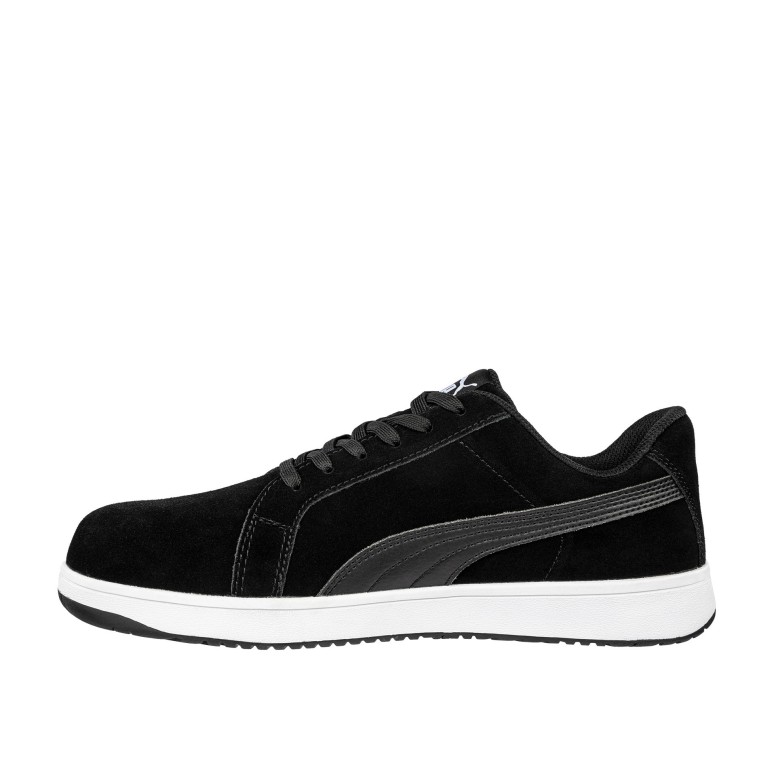 Chaussures de sécurité Puma Iconic Suede Black...