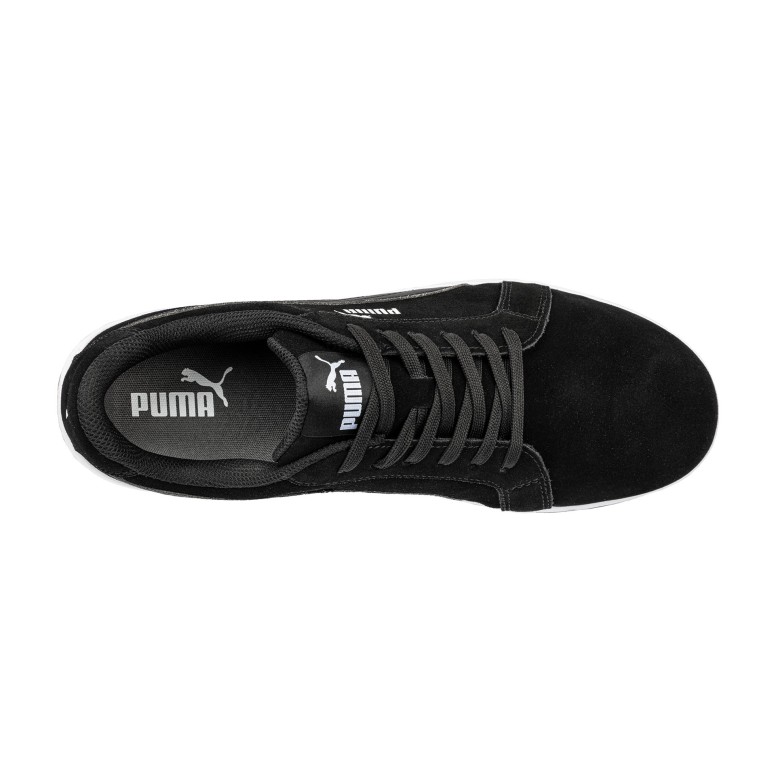 Chaussures de sécurité Puma Iconic Suede Black...