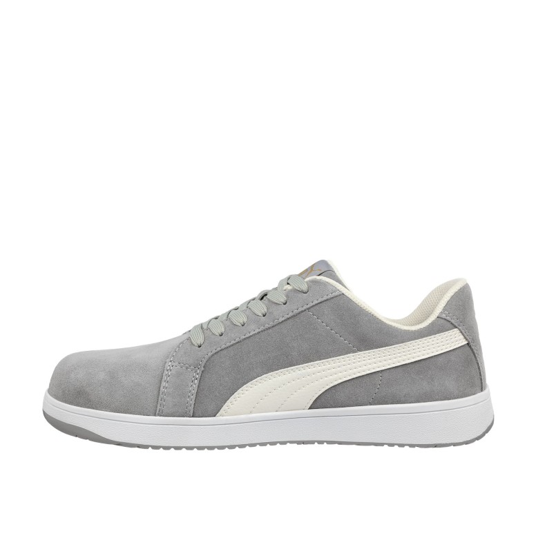 Chaussures de sécurité Puma Iconic Suede Grey...