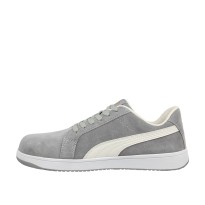 Chaussures de sécurité Puma Iconic Suede Grey Low S1P FO HRO ESD SRC 640030