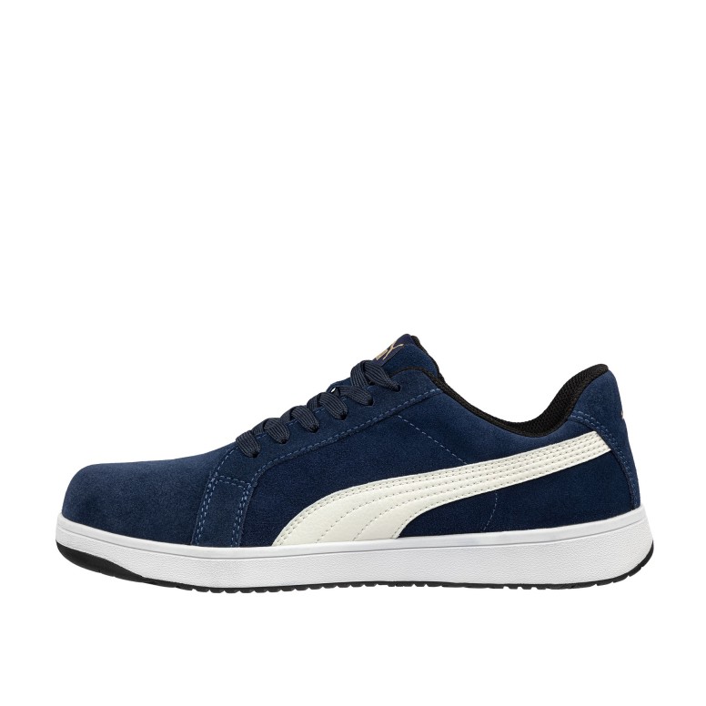 Chaussures de sécurité Puma Iconic Suede Navy...
