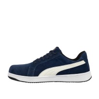 Chaussures de sécurité Puma Iconic Suede Navy Low S1P FO HRO ESD SRC 640020
