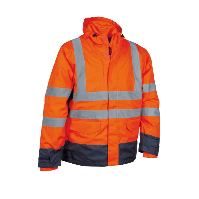 Tous dehors - Parka de travail haute visibilité...