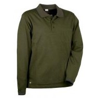 Tous dehors - Polo de travail Cofra Luxembourg 100 % coton Piquet V035-0-02 Taille M couleur anthracite noir