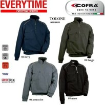 Tous dehors - Sweat-shirt en polaire de travail Cofra Tolone V132-0-02 taille 4XL Couleur Boue