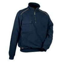 Tous dehors - Sweat-shirt en polaire de travail Cofra Tolone V132-0-02 taille 4XL Couleur Boue