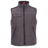 Tous dehors - Gilet de travail unisexe avec rembourrage intérieur matelassé Airspace 2.0 - Payper AY 7219 Taille M Couleur Gris