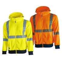 Tous Dehors - Sweat de Travail Haute Visibilité U-Power Melody HL180YF couleur orange fluo taille 3XL