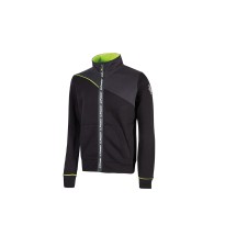 Tous Dehors - Pull de Travail zippé complet U-Power Uranus  EY243 taille S blue profond