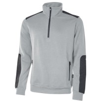Tous Dehors - Sweat de Travail U-Power Cushy EY142BC couleur Gris argent taille M
