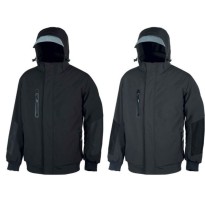 Tous Dehors - Veste de travail Softshell extensible élastique U-Power Blaze PE113BC taille M meteorite grise