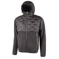 Tous Dehors - Veste de Travail Softshell Stretch U-Power Spock FU213DB couleur noir carbone taille 2XL