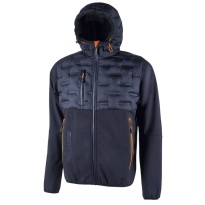 Tous Dehors - Veste de Travail Softshell Stretch U-Power Spock FU213DB couleur noir carbone taille 2XL