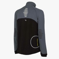 Tous Dehors - Sweat de travail à fermeture éclair intégrale Diadora Sweat fz Trail 702.170693 taille XL gris acier