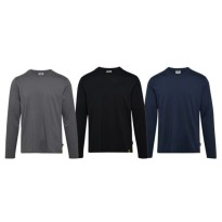 Tous dehors - T-shirt de travail ML Mono Organic Diadora 702.177667 taille L Couleur Gris acier