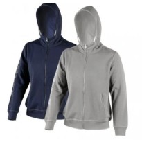 Tous Dehors - Sweat de Travail zippé 702.171660 couleur bleu foncé taille S