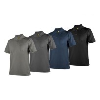 Tous dehors - Polo de travail Diadora à manches courtes Industry 702.176227 Taille 3XL Couleur Bleu foncé