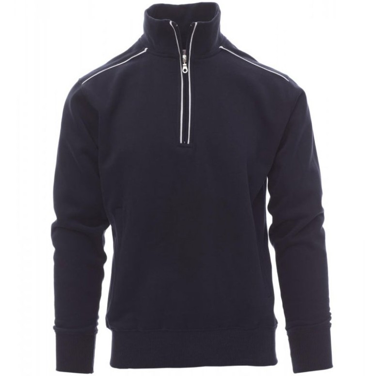 Tous Dehors - Sweat de travail à demi-zip et...