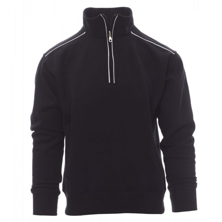 Tous Dehors - Sweat de travail à demi-zip et...