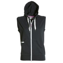 Tous dehors - Gilet en sweat à capuche pour femme Boxer - Payper BOXER LADY Taille M Couleur Gris chiné