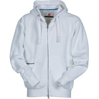 Tous dehors - Sweat-shirt à fermeture éclair intégrale et capuche Hawaii+ - Payper AY 7552 Taille M Couleur Blanc
