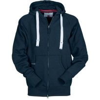 Tous dehors - Sweat-shirt à fermeture éclair intégrale et capuche Hawaii+ - Payper AY 7552 Taille M Couleur Blanc