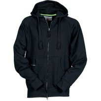 Tous dehors - Sweat-shirt à fermeture éclair intégrale et capuche Hawaii+ - Payper AY 7552 Taille S Couleur Gris fumée