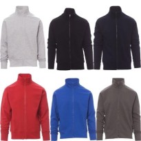 Tous Dehors - Sweat-shirt pour homme avec bande de renfort au col Houston - Payper AY 7542 couleur noir taille XS