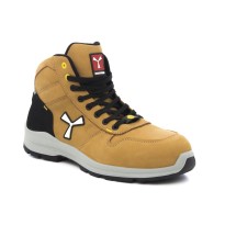 Tous Dehors - Chaussures de sécurité Payper Get Force Mid Unisex S3 SRC ESD MID NABUK couleur fumer cool Pointure 44