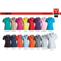 Tous Dehors - Polo manches courtes 100% Coton Glamour - Payper AY 7413 - Taille M Couleur Noir