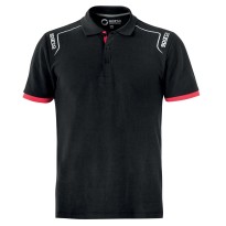 Tous dehors - Polo de travail PORTLAND Sparco 100% coton - noir Taille L