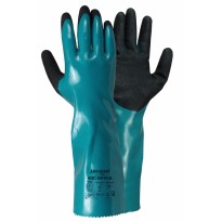 12 Paires - Gants de Travail en Nitrile Cofra Abragrip G603-D100