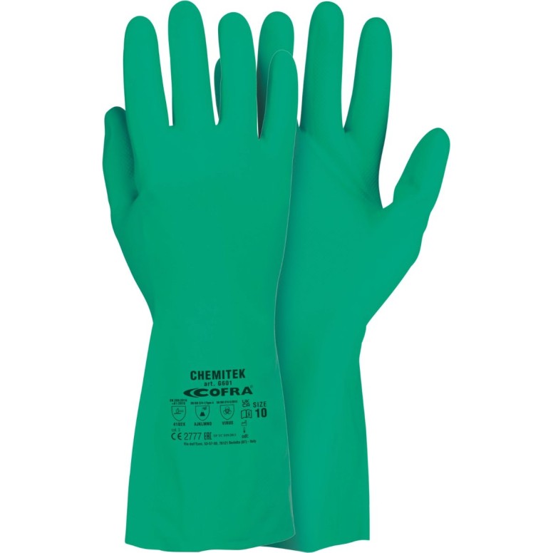 12 Paires - Gants de Travail Cofra en Nitrile...