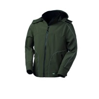 Tous dehors - Blouson de travail Stretch Softshell Rossini New Nyborg HH621 Couleur Rouge Taille XL