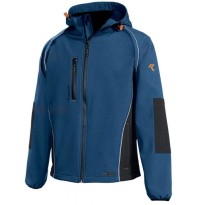 Tous dehors - Veste technique softshell 8884B Clever - ISSA LINE Taille S Couleur Noir
