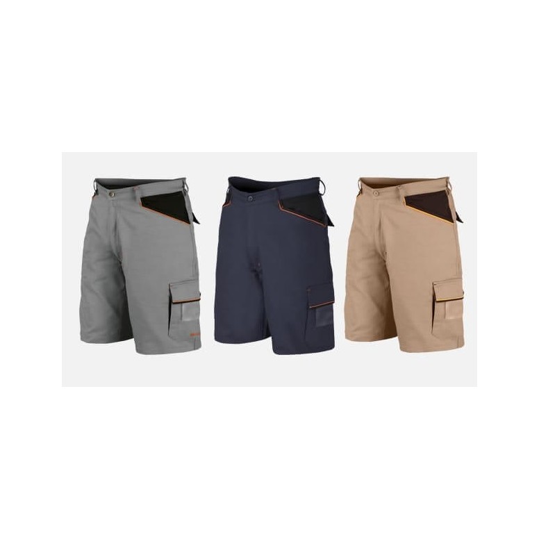 Tous dehors - Short ISSA LINE en coton 100%...