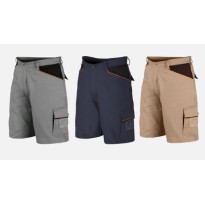 Tous dehors - Short ISSA LINE en coton 100% 8934 Taille 3XL Couleur Bleu