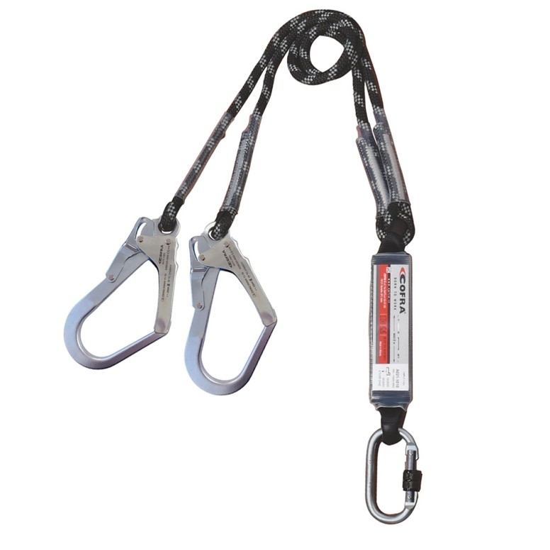 Corde double antichute de travail Cofra Usplit...