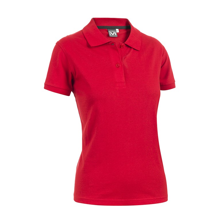 Tous Dehors - Polo de Travail Femme 100% Coton...