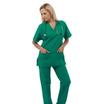 Tous dehors - Chemise unisexe en 100 % coton Summer Dr. Blue Siggi - 04CS0462/00-0028 Taille 56 Couleur Vert