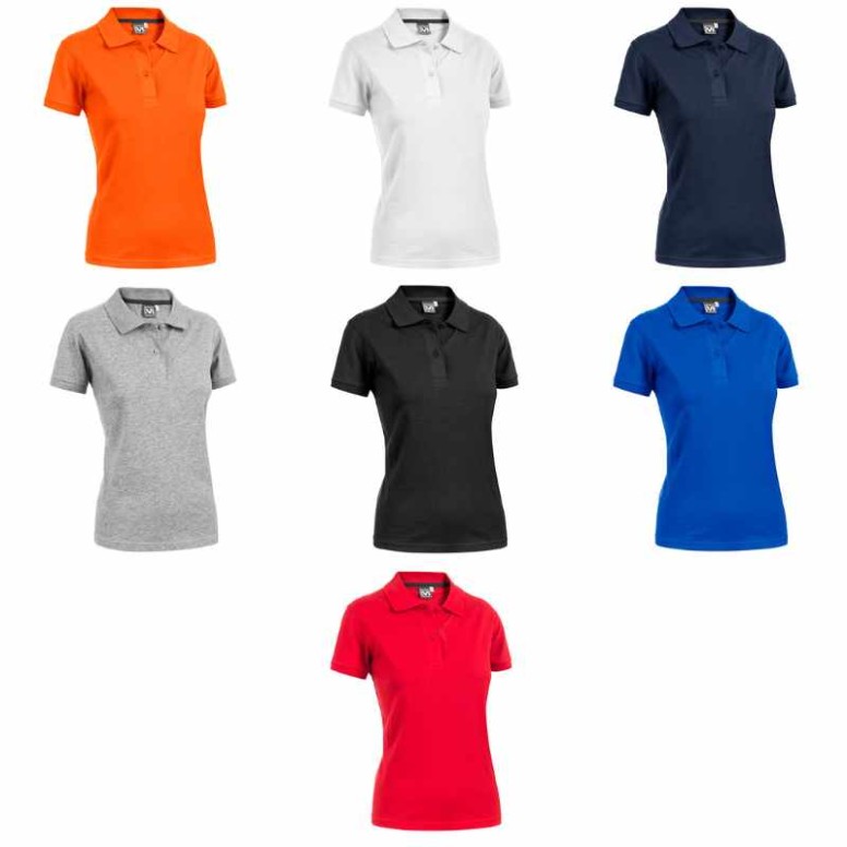 Tous Dehors - Polo de Travail Femme 100% Coton...