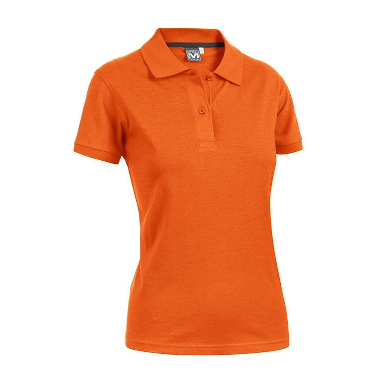 Tous Dehors - Polo de Travail Femme 100% Coton...